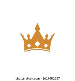 Crown Logo Template vector icon illustration design