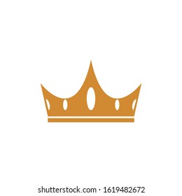 Crown Logo Template vector icon illustration design