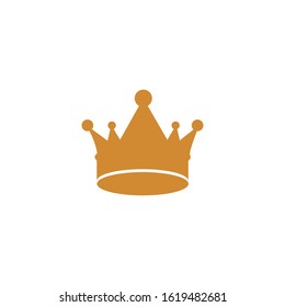 Crown Logo Template vector icon illustration design