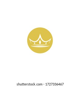 Crown Logo Template vector icon illustration design