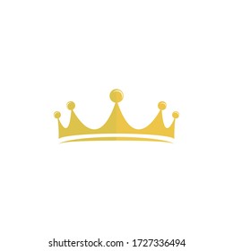 Crown Logo Template vector icon illustration design