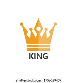 Crown Logo Template vector icon illustration design