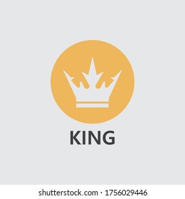 Crown Logo Template vector icon illustration design