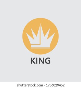 Crown Logo Template vector icon illustration design