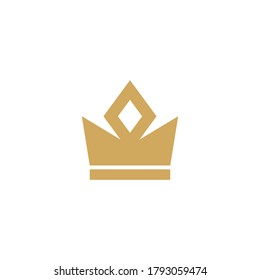 Crown Logo Template vector icon illustration design