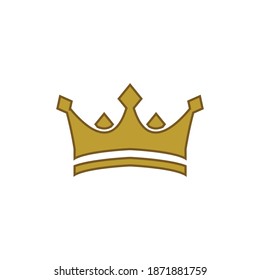 Crown Logo Template vector icon illustration design
