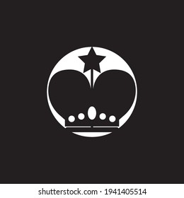 Crown Logo Template vector icon illustration design