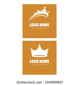 Crown Logo Template vector icon illustration design