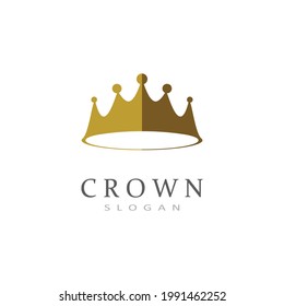 Crown Logo Template vector icon illustration design
