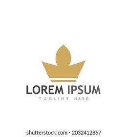 Crown Logo Template vector icon illustration design
