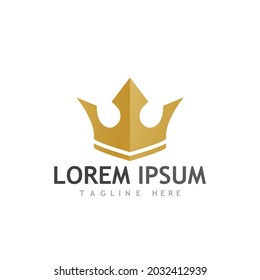 Crown Logo Template vector icon illustration design