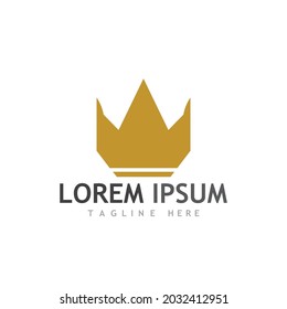 Crown Logo Template vector icon illustration design