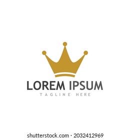 Crown Logo Template vector icon illustration design