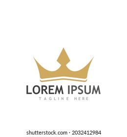 Crown Logo Template vector icon illustration design