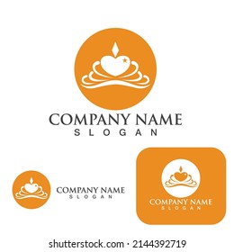 Diseño del icono de la plantilla de logotipos combinados