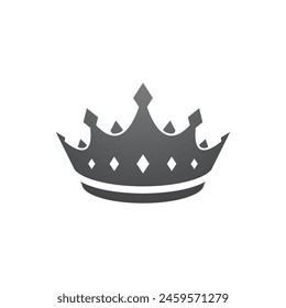 Crown Logo Template vector icon illustration design