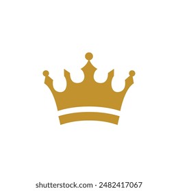 Crown Logo Template vector icon illustration design