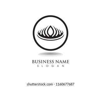 Crown Logo Template vector illustration
