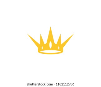 Crown Logo Template vector illustration