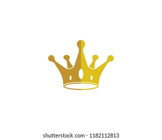 Crown Logo Template vector illustration
