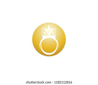 Crown Logo Template vector illustration