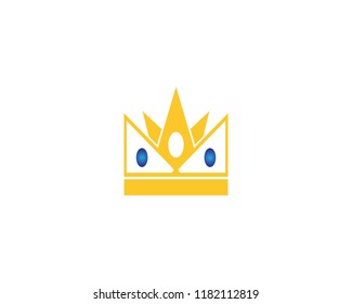 Crown Logo Template vector illustration