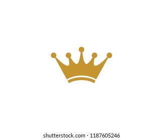 Crown Logo Template vector illustration