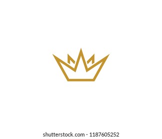 Crown Logo Template vector illustration