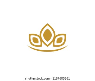 Crown Logo Template vector illustration