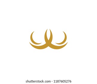 Crown Logo Template vector illustration