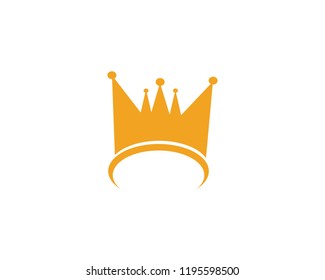 Crown Logo Template vector illustration