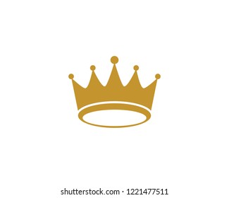 Crown Logo Template vector illustration