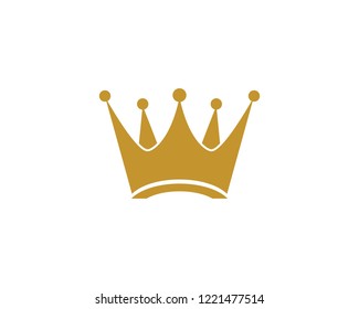 Crown Logo Template vector illustration