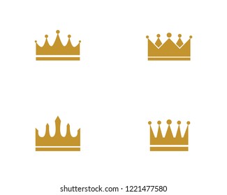 Crown Logo Template vector illustration