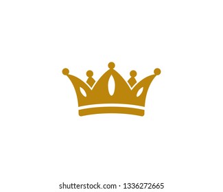 Crown Logo Template vector illustration