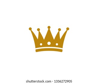 Crown Logo Template vector illustration