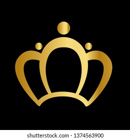 Crown Logo Template vector illustration - Vector