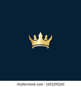 Crown Logo Template vector illustration
