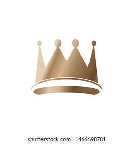 Crown logo template vector illustration