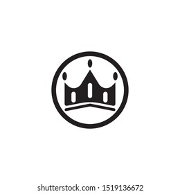 Crown Logo Template vector illustration