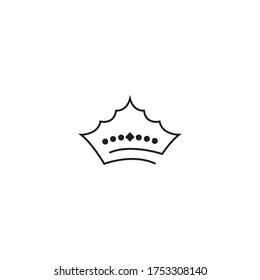 Crown Logo Template vector illustration