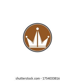 Crown Logo Template vector illustration