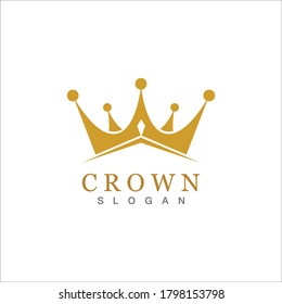 Crown Logo Template vector illustration