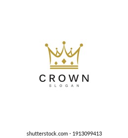 Crown Logo Template vector illustration