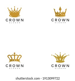Crown Logo Template vector illustration