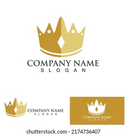 Crown Logo Template vector illustration