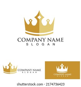 Crown Logo Template vector illustration