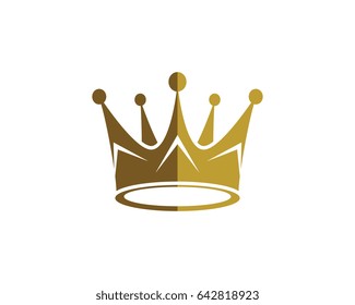 Crown Logo Template vector illustration