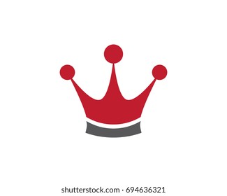 Crown Logo Template vector illustration