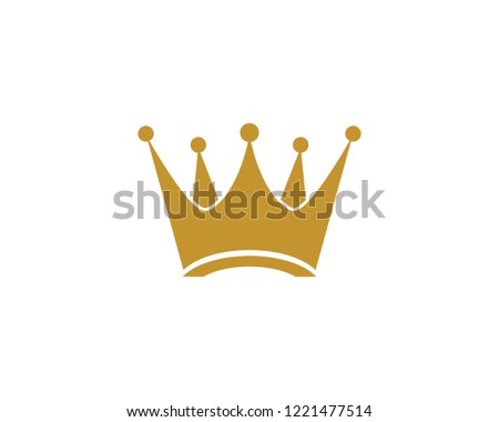 Crown Logo Template vector illustration